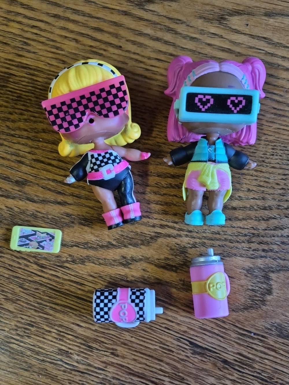 L.O.L. Surprise! Pink, Yellow & Blue Fashion Dolls with Accessories
